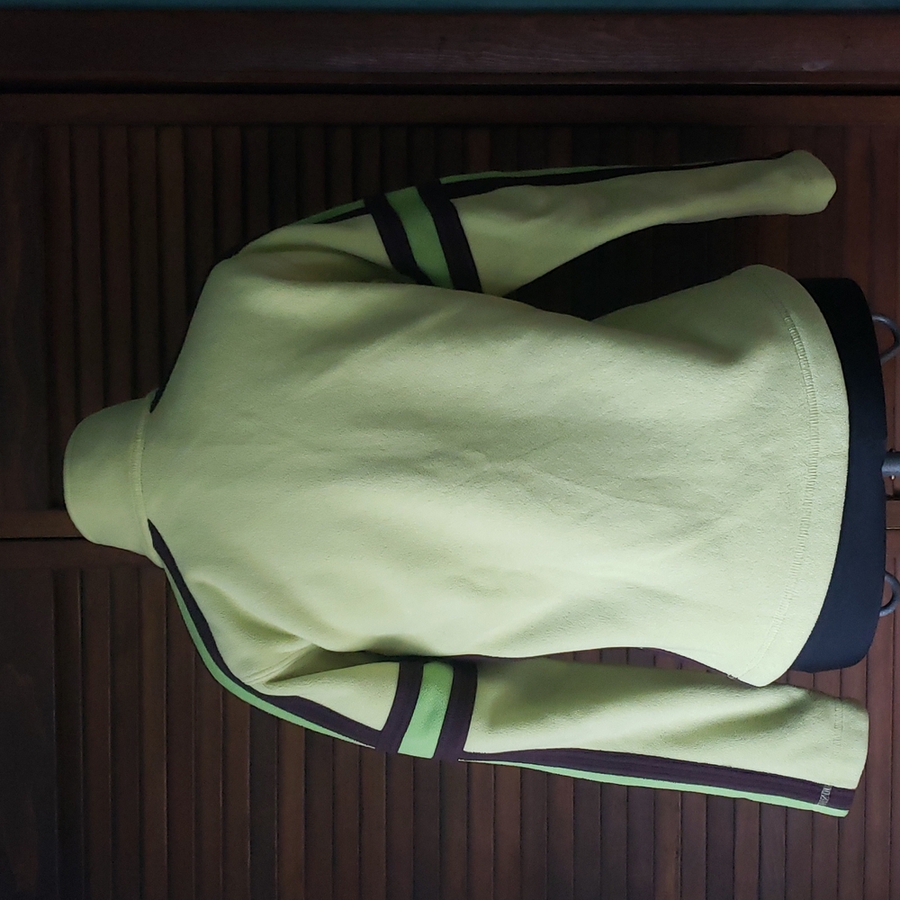 💥Host Pick❣💥 Columbia Lime Green Zippered Fleece Jacket Women's Size Medium - Picture 3 of 10